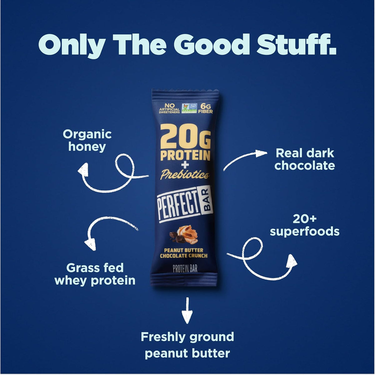 Perfect Bar Chocolate Peanut Butter Protein Bar