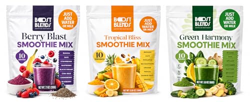 Smoothie Variety Pack – 30 Instant Breakfast Smoothies