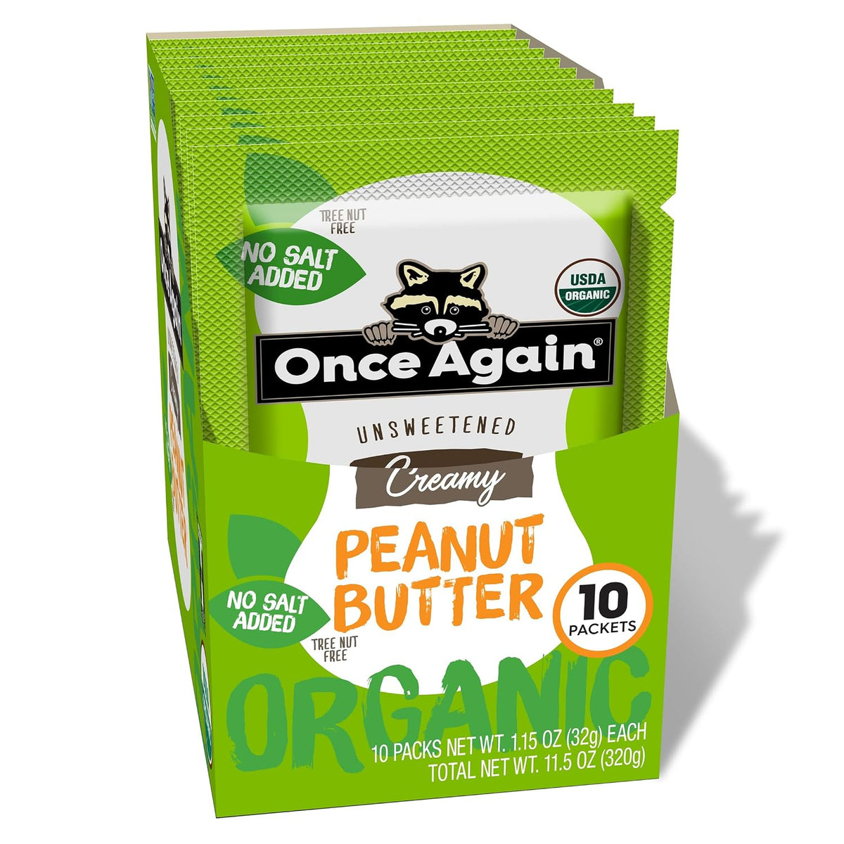Once Again Organic Peanut Butter Packets