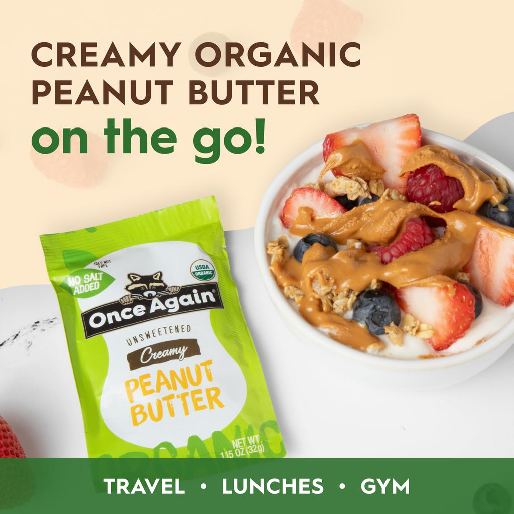 Once Again Organic Peanut Butter Packets