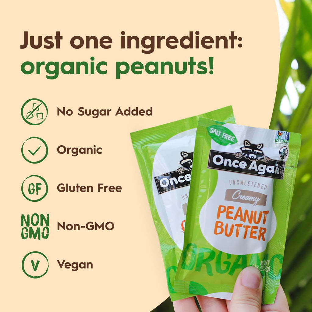 Once Again Organic Peanut Butter Packets