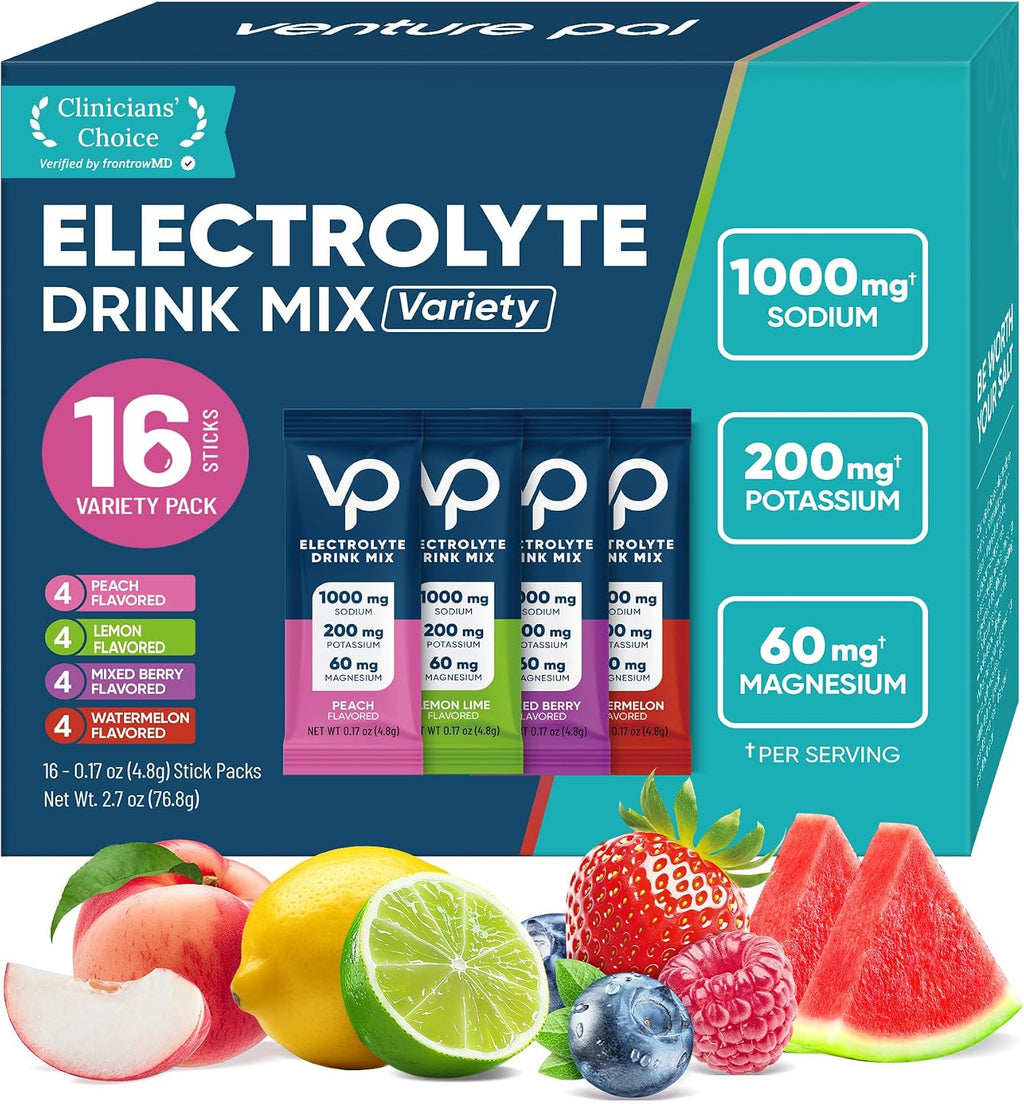 Venture Pal Sugar-Free Electrolyte Powder Packets