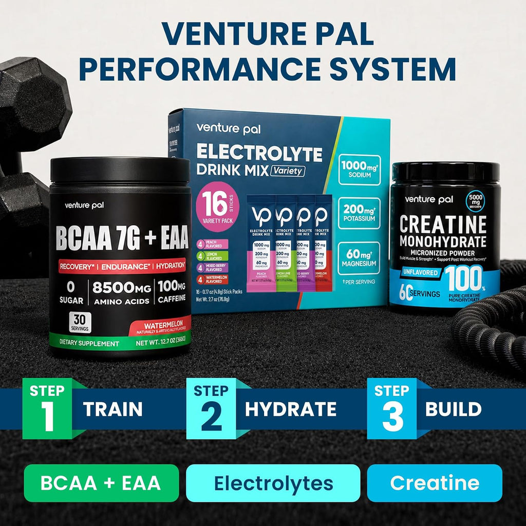 Venture Pal Sugar-Free Electrolyte Powder Packets