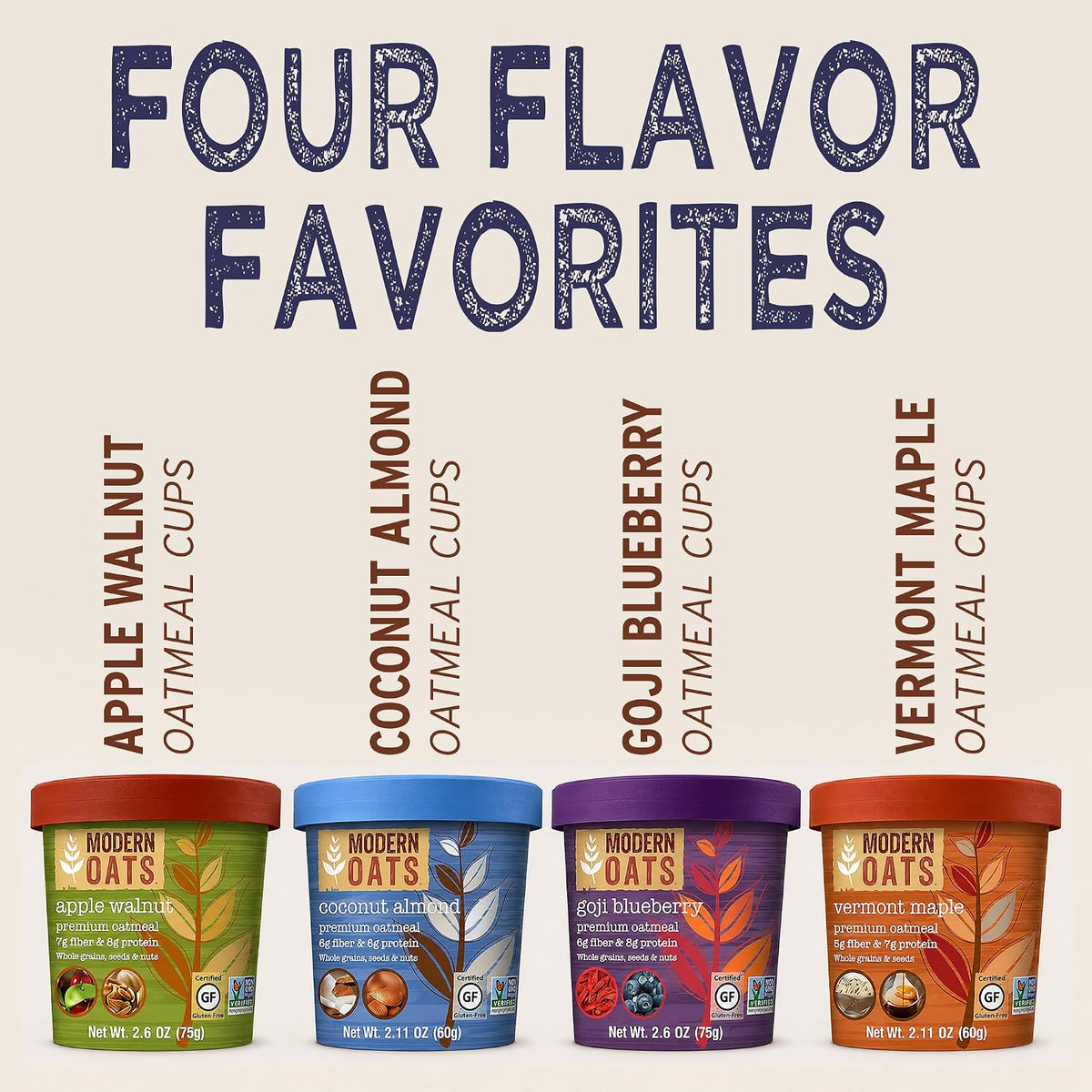 Modern Oats Instant Oatmeal Variety Pack