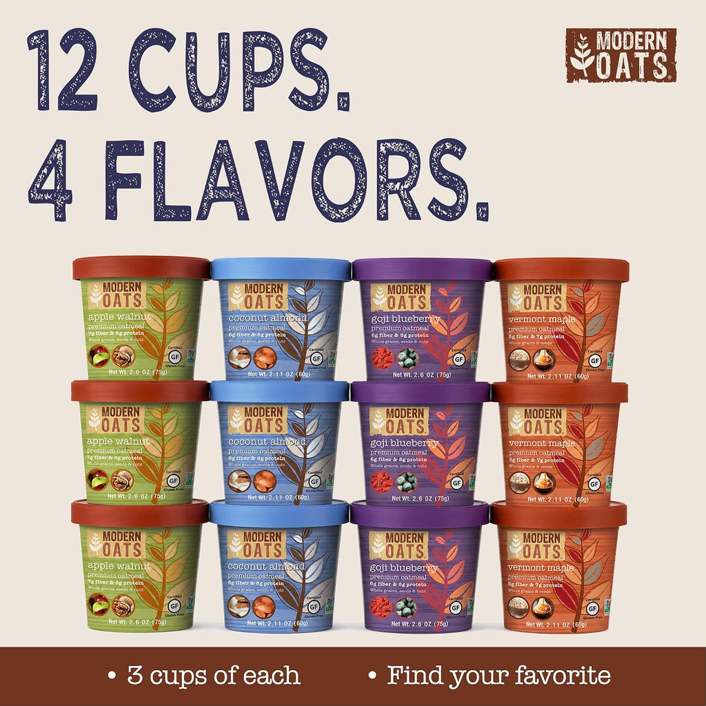 Modern Oats Instant Oatmeal Variety Pack