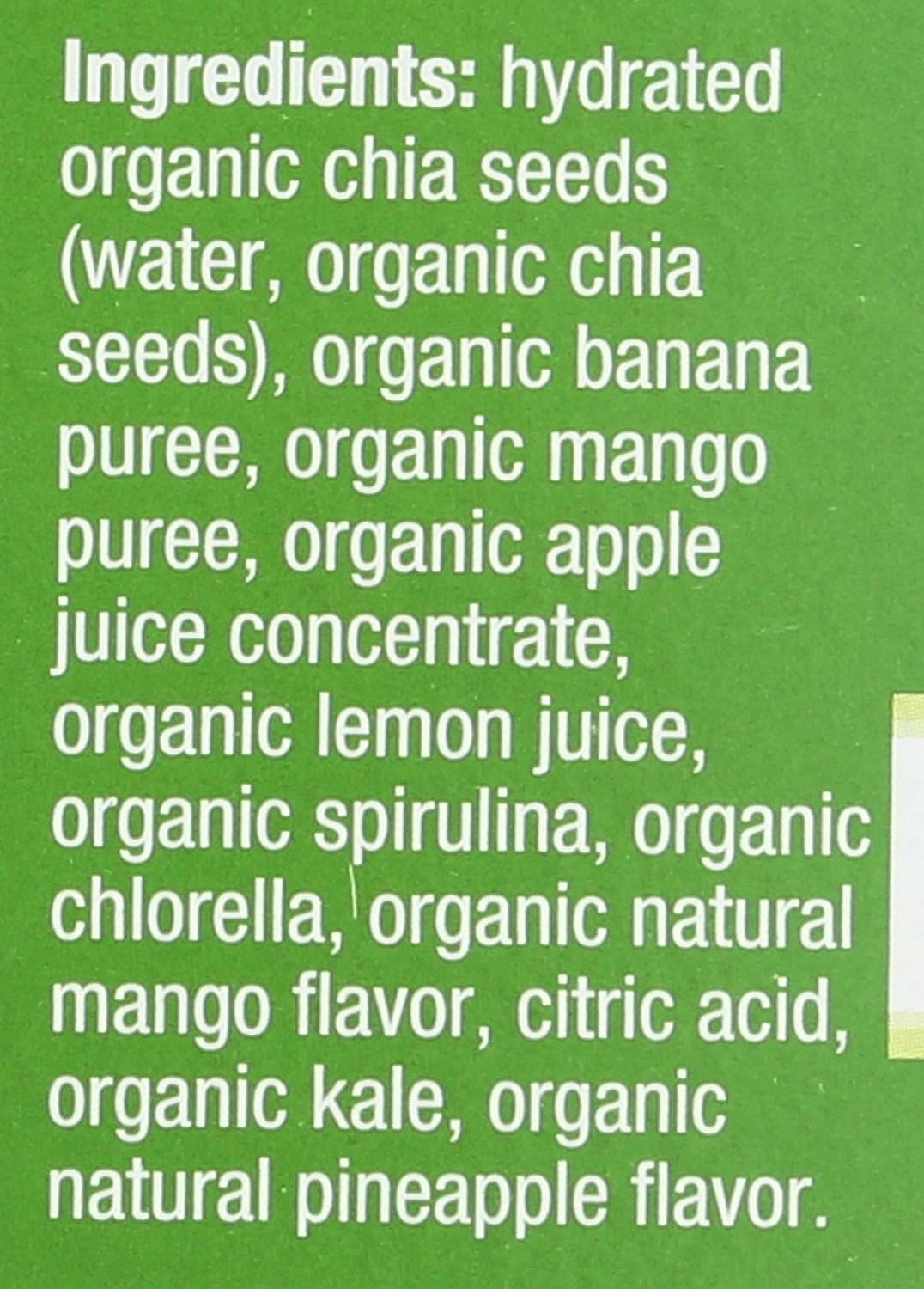 Mamma Chia Green Magic Vitality Squeeze Snack