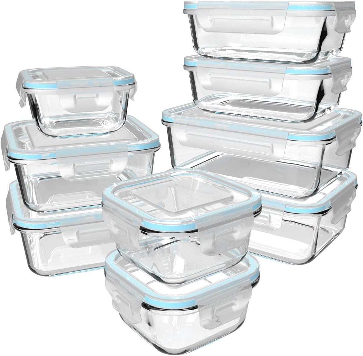 S SALIENT Glass Food Storage Containers