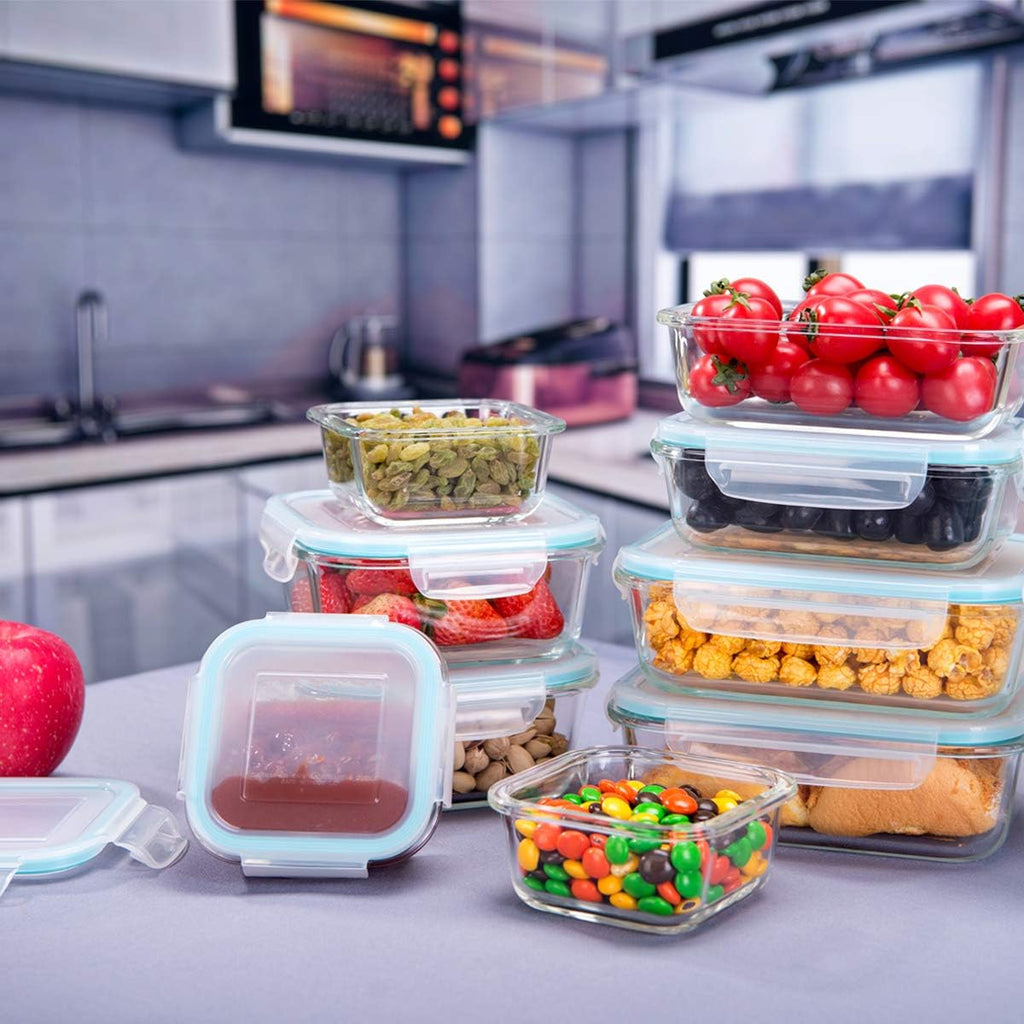 S SALIENT Glass Food Storage Containers