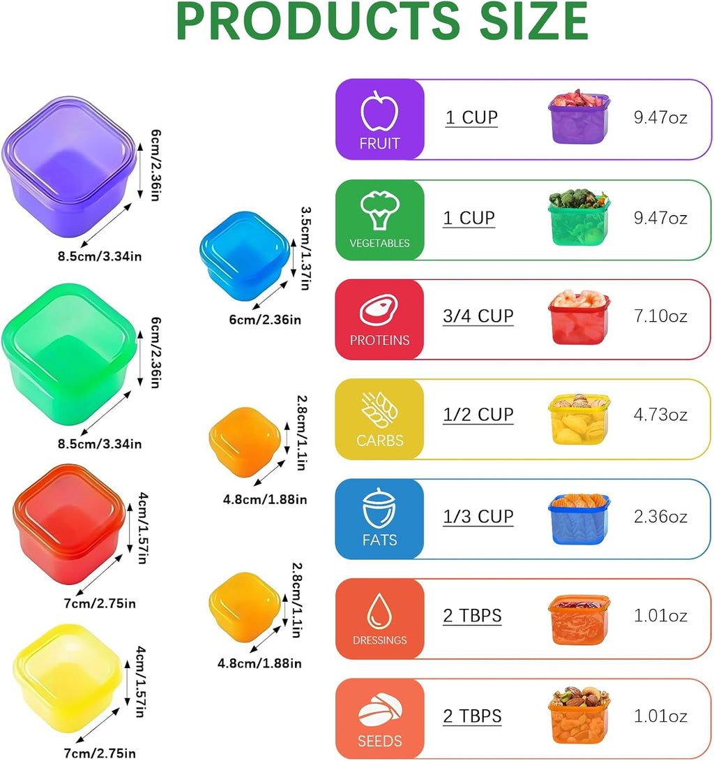 28-Piece Portion Control Container Kit