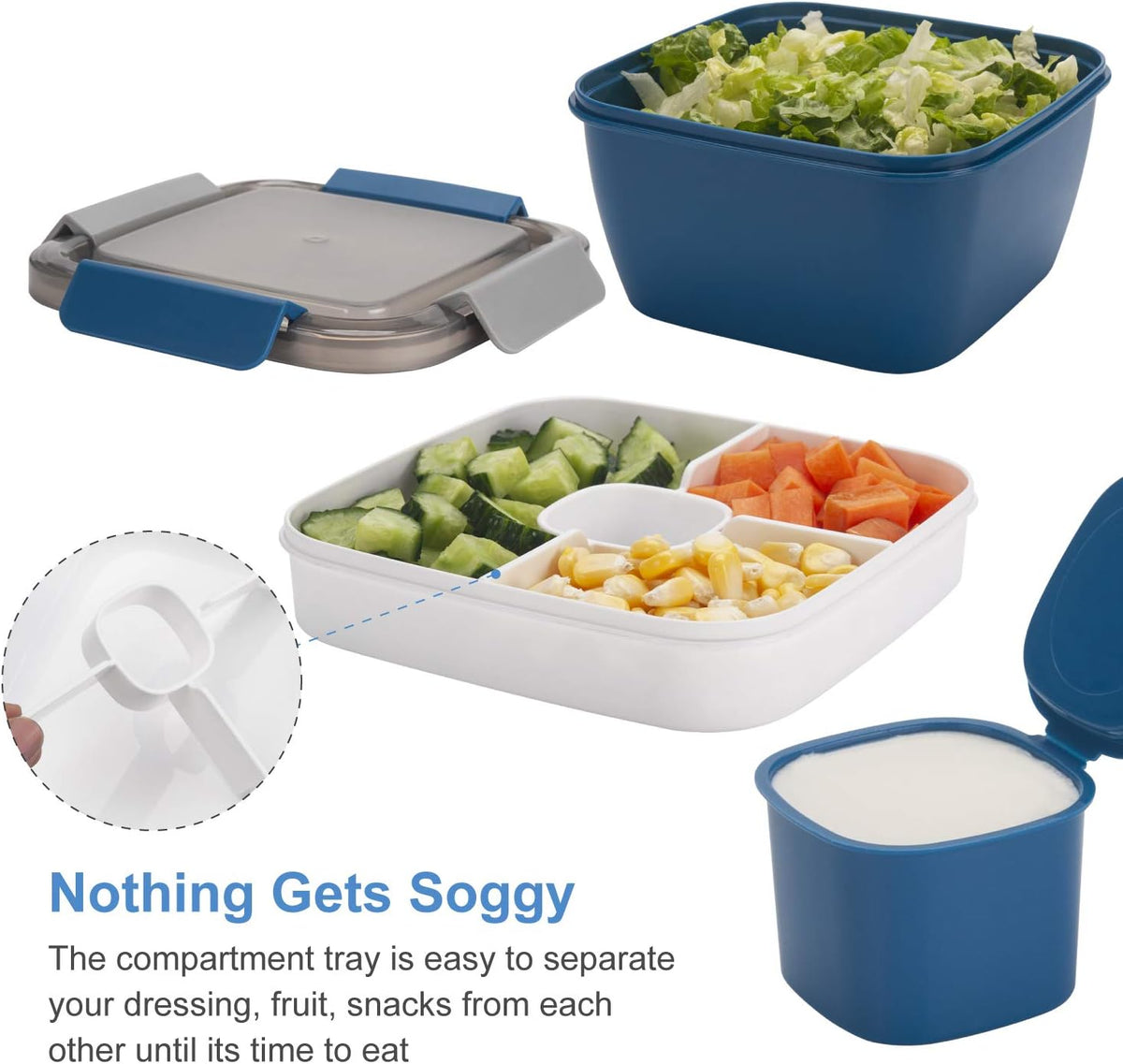 Salad Lunch Container To Go